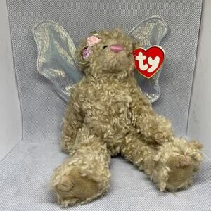 Ty Attic Treasures - Rafaella The Butterfly Angel Bear Plush Teddy Jointed 8.5"